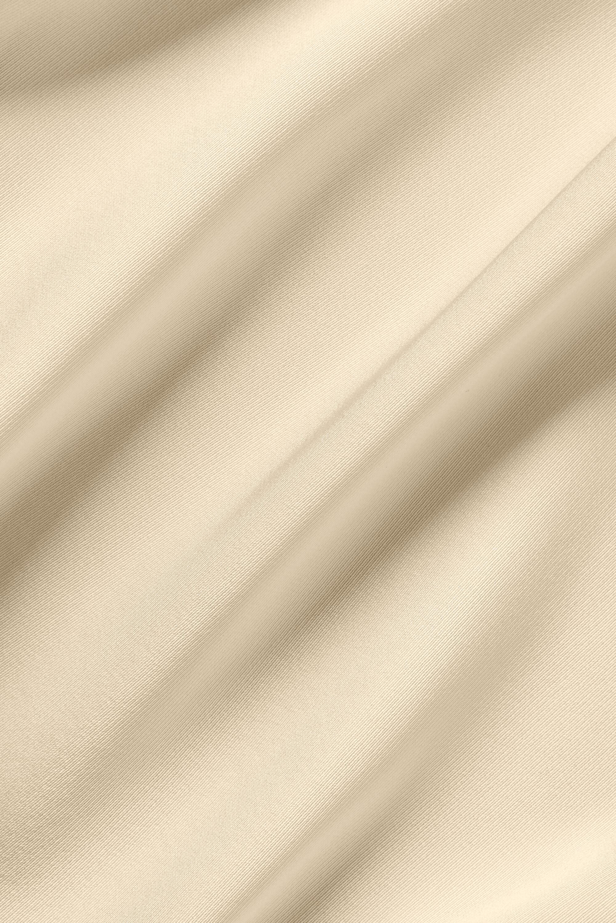 Women's Silk Blend Yoga Dress - Luxe Flowy Athletic Dress in Sandy Beige