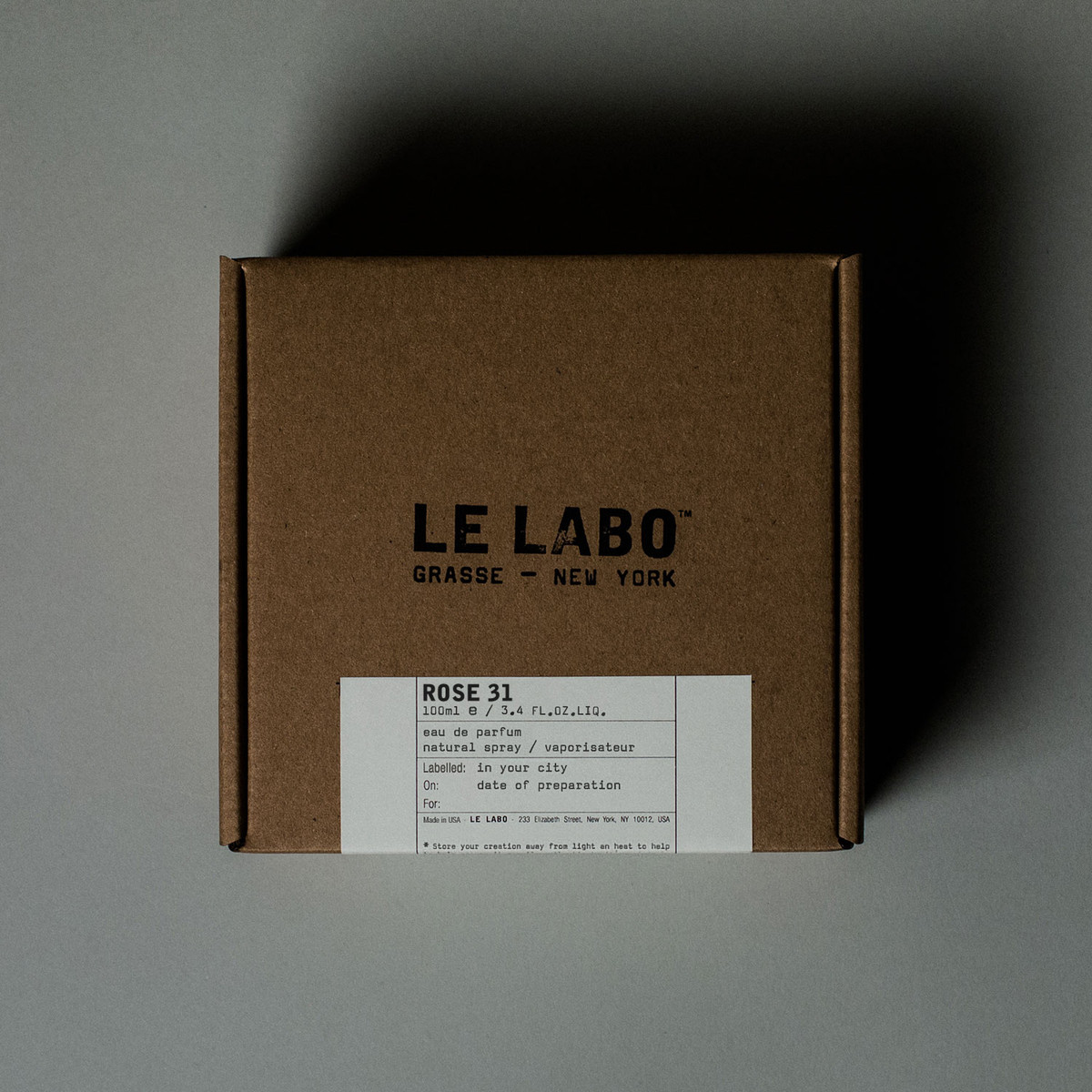 Le Labo Rose 31 Eau de Parfum 100ml – Unisex Luxury Rose Perfume